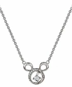 Best reviews of 🔥 Outlet 🛒 Disney Arribas Necklace - Mickey Mouse Icon Swirl - Silver 🔥 👍