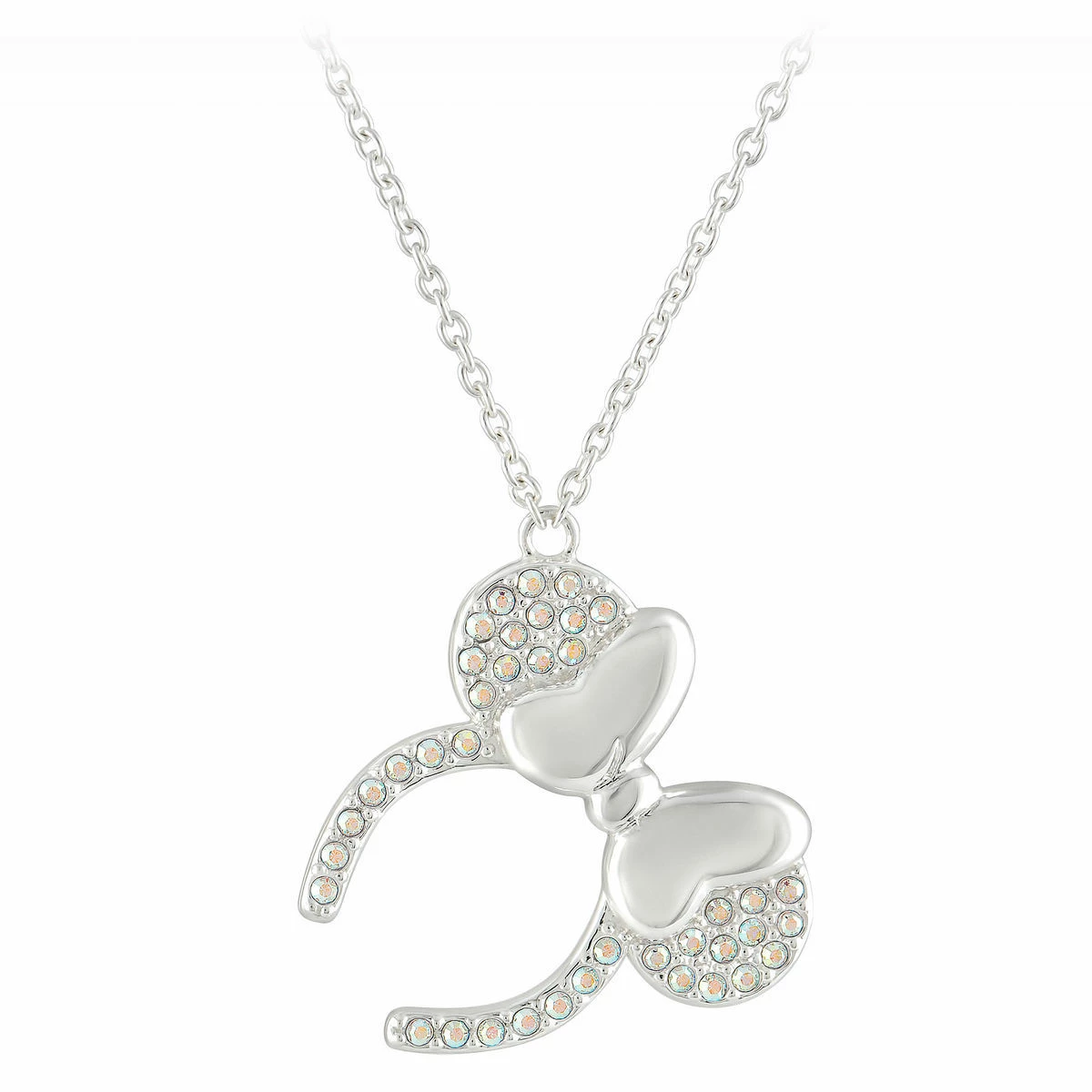 Best Pirce π Cheapest π Disney Rebecca Hook Necklace - Minnie Mouse Ears Headband - Silver π π