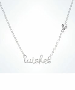 Promo 🔔 New 🌟 Disney Necklace - Mickey Mouse - Wishes 🛒 👍