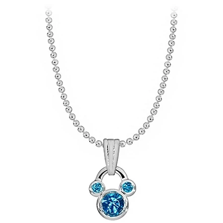 Wholesale β Budget π Disney Necklace - Mickey Mouse - Birthstone - Select Color π π