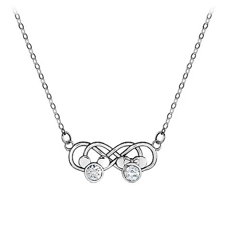 Best deal π₯° Discount β€οΈ Disney Arribas Brothers Necklace - Mickey And Minnie Mouse Infinity β¨ π―