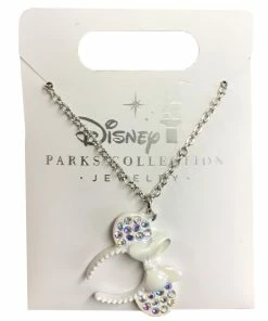 Promo 🔥 New ⌛ Disney Necklace - Minnie Mouse Ear Headband - Magic Mirror Metallic ❤️ ⭐