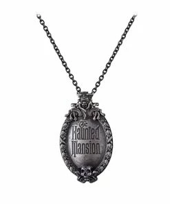 Cheapest ⌛ Best Pirce 🛒 Disney Rebecca Hook Necklace - The Haunted Mansion Plaque ⌛ 🤩