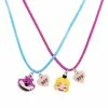 Best deal 🥰 Promo 🛒 Disney Necklace Set - Emoji Alice And Cheshire - BFF 👍 🎁