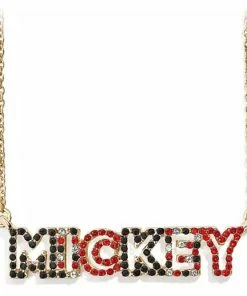 Best deal ❤️ Best Pirce 🌟 Disney BaubleBar Necklace - Mickey Mouse Lettering 💯 🤩