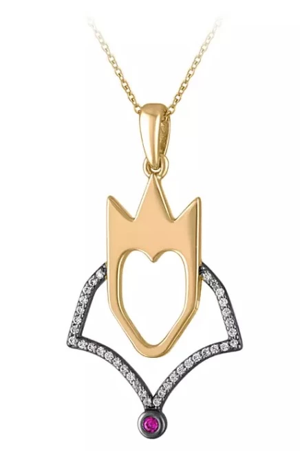 Best deal β¨ Top 10 π Disney Rebecca Hook Necklace - Evil Queen Pendant π β