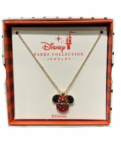 Best Pirce 🛒 Wholesale 💯 Disney Necklace - Minnie Mouse Sparkling Icon 🤩 🥰