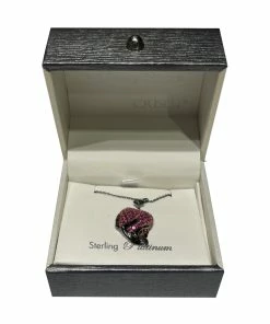 Flash Sale 🤩 Outlet 👍 Disney Crislu Necklace - Evil Queen - Poison Apple 🛒 🎉