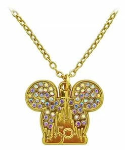 Brand new ❤️ Discount 🧨 Disney Arribas Necklace - 50th Anniversary - Mickey Mouse 👍 🎉